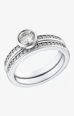 Clearance JOOP! Zirconia ring in silver