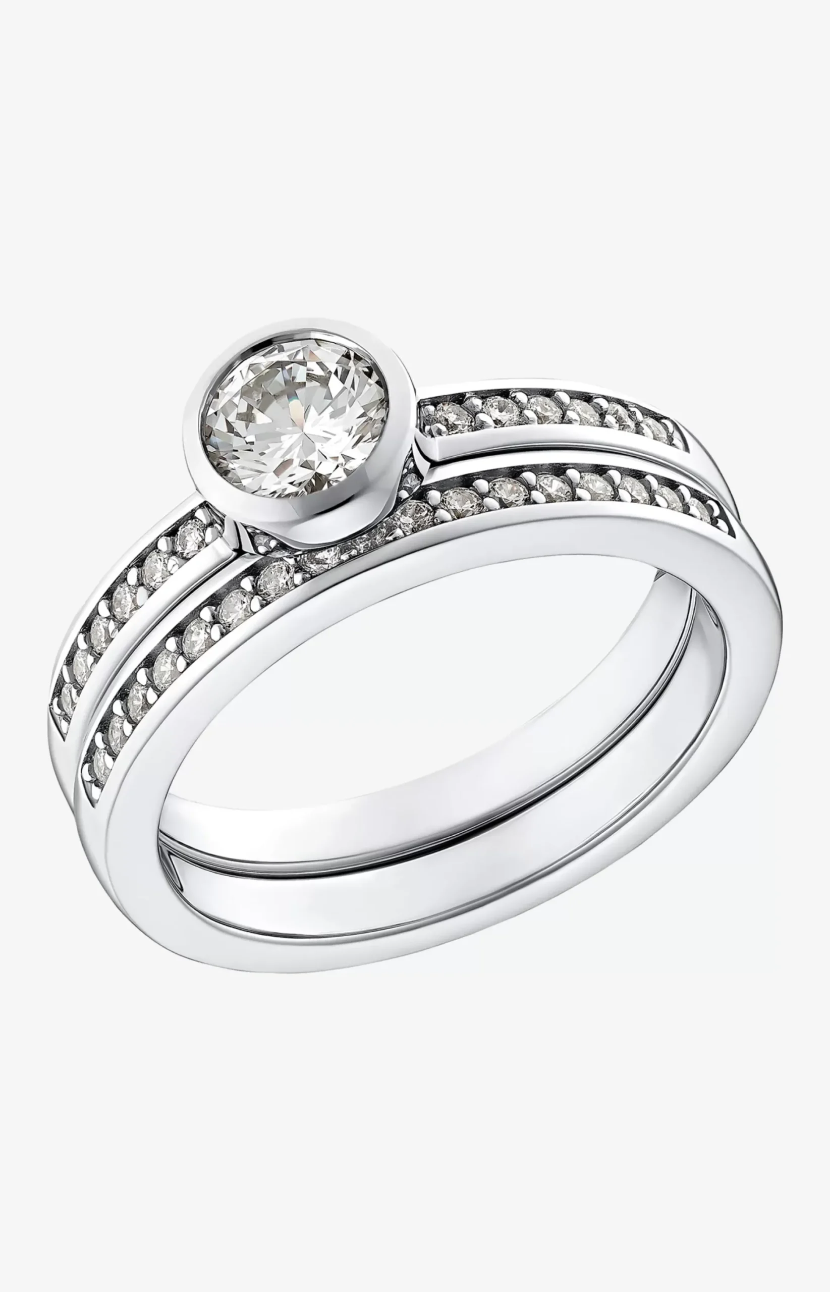Clearance JOOP! Zirconia ring in silver